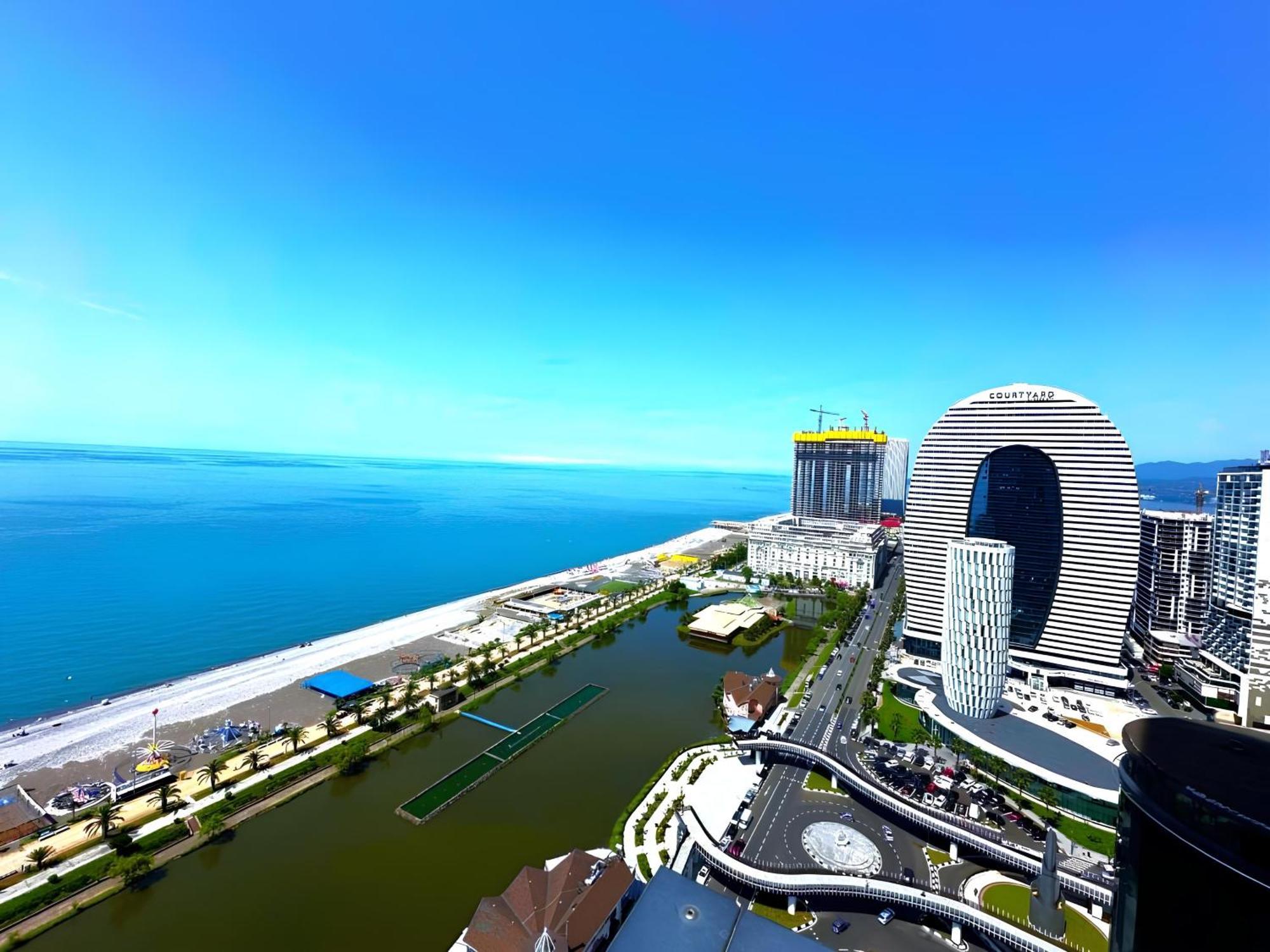 Panorama Seaview Batumi Lux Orbi City Eksteriør billede